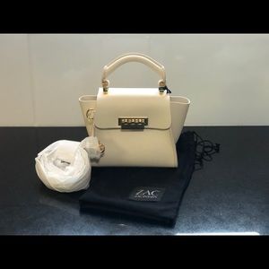 ZAC Zac Posen Eartha Iconic Mini Top Handle, Ivory